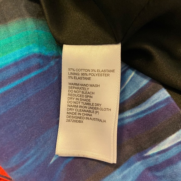 Bardot Roses Colorful Dress - Picture 4 of 4